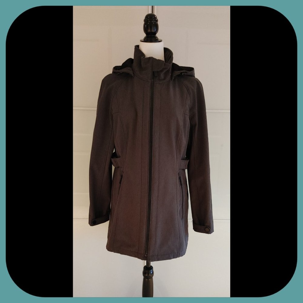 LONDON FOG || Detachable Hood Coat/Jacket (SIZE M)